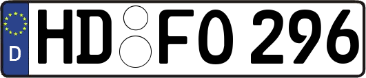 HD-FO296
