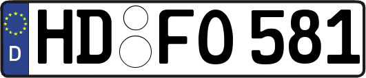 HD-FO581