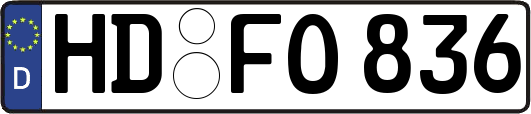 HD-FO836