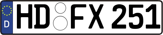 HD-FX251