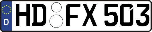 HD-FX503