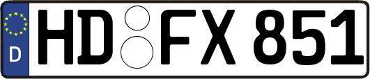 HD-FX851