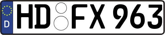 HD-FX963