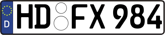HD-FX984