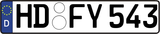 HD-FY543