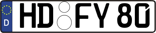 HD-FY80