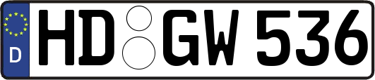 HD-GW536