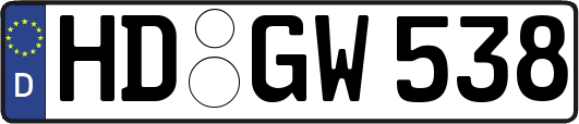 HD-GW538