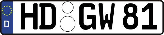 HD-GW81