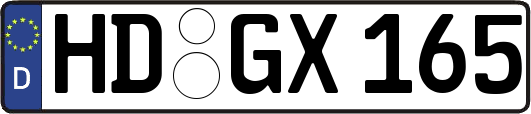 HD-GX165