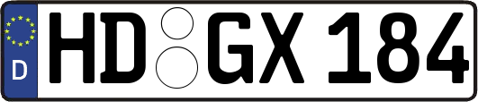 HD-GX184