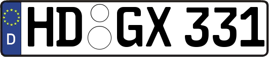 HD-GX331