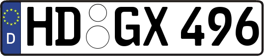 HD-GX496