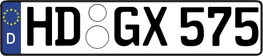 HD-GX575