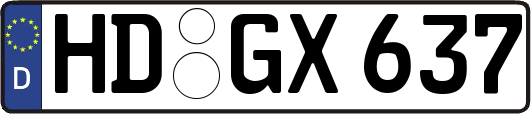 HD-GX637