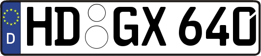 HD-GX640