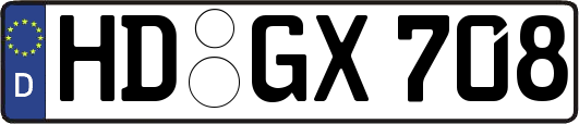 HD-GX708