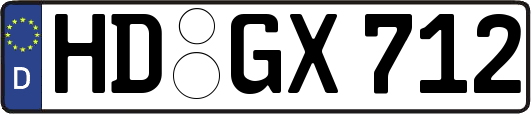 HD-GX712