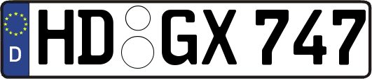 HD-GX747