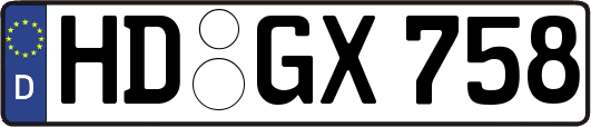 HD-GX758