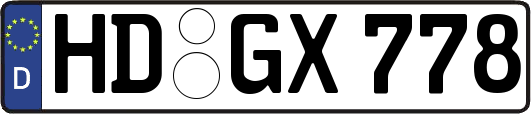 HD-GX778