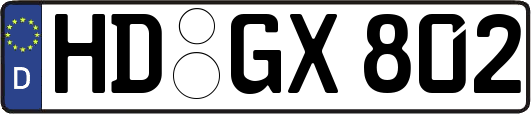 HD-GX802