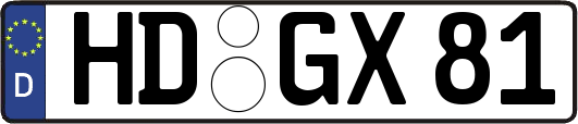 HD-GX81