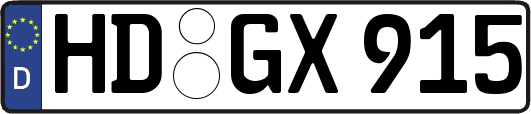 HD-GX915