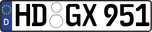 HD-GX951