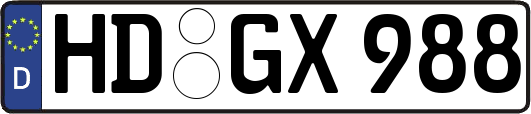HD-GX988