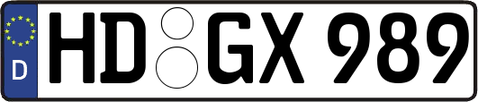 HD-GX989