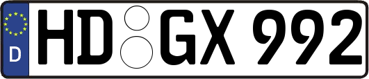 HD-GX992