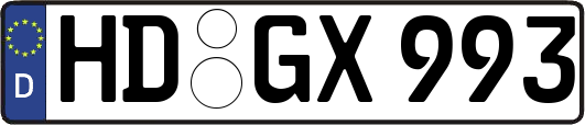 HD-GX993