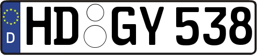 HD-GY538