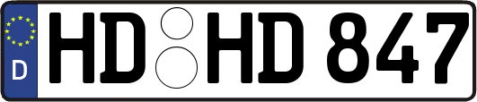 HD-HD847