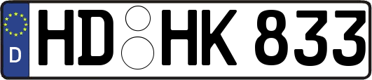 HD-HK833