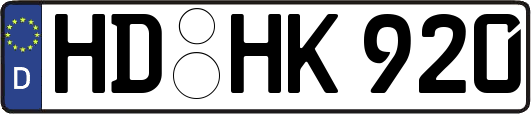 HD-HK920