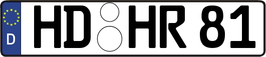 HD-HR81