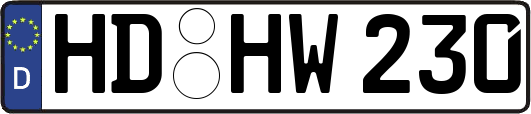 HD-HW230