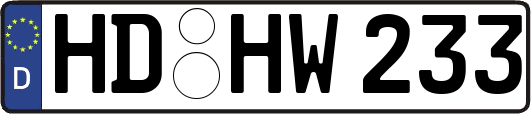 HD-HW233