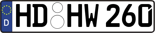 HD-HW260