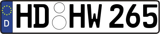 HD-HW265