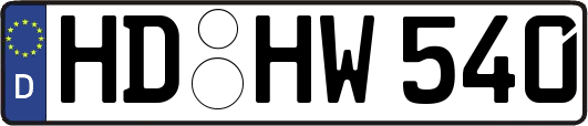 HD-HW540