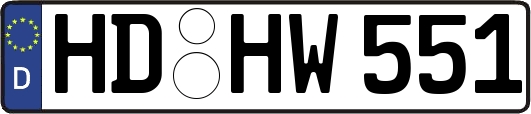 HD-HW551
