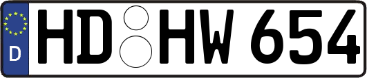 HD-HW654