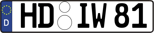 HD-IW81