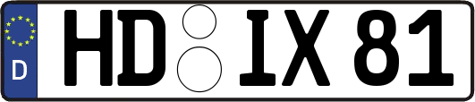 HD-IX81