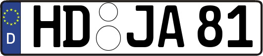 HD-JA81