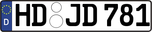 HD-JD781