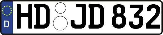 HD-JD832